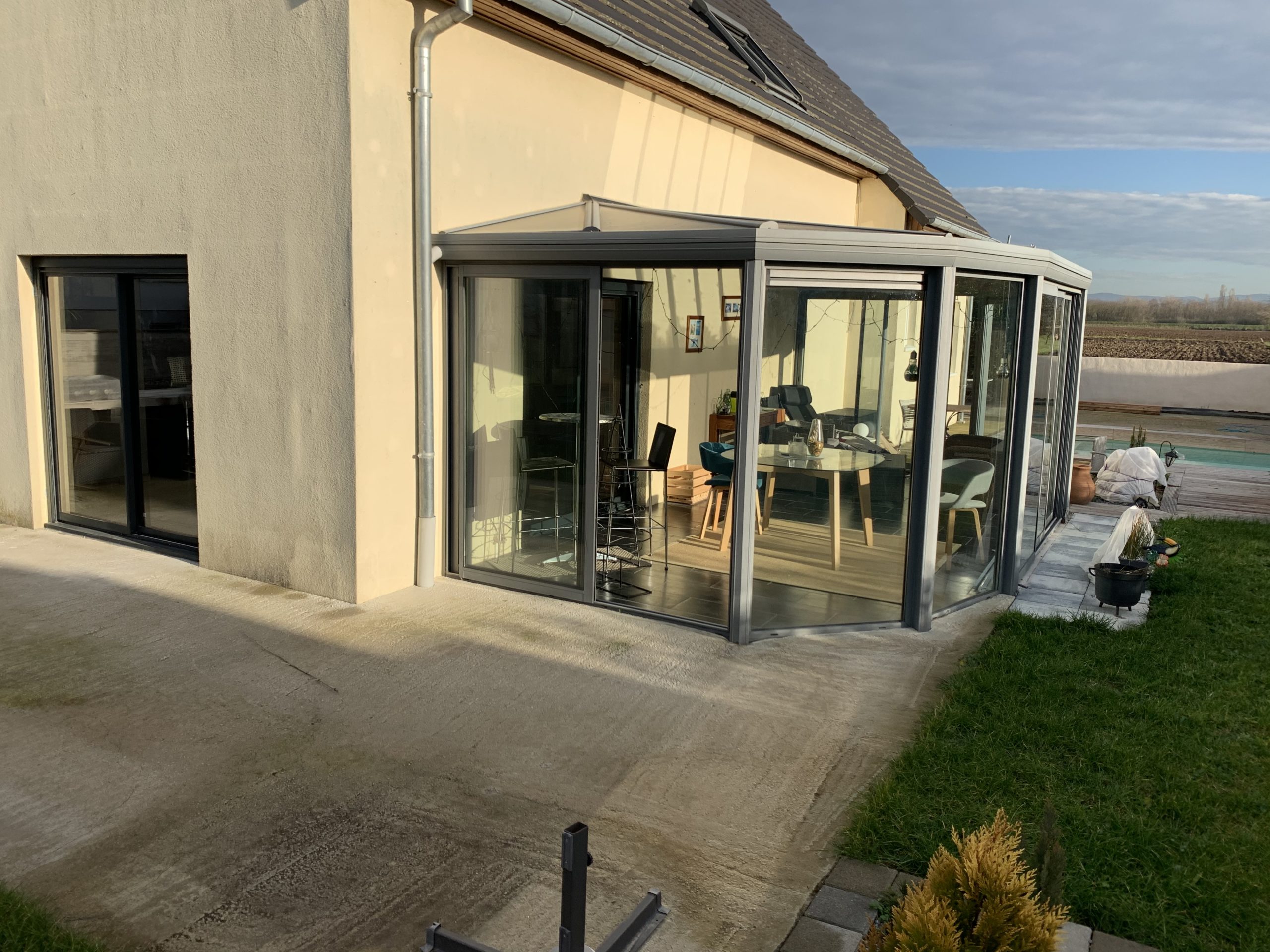 Coulissant aluminium Niederhergheim