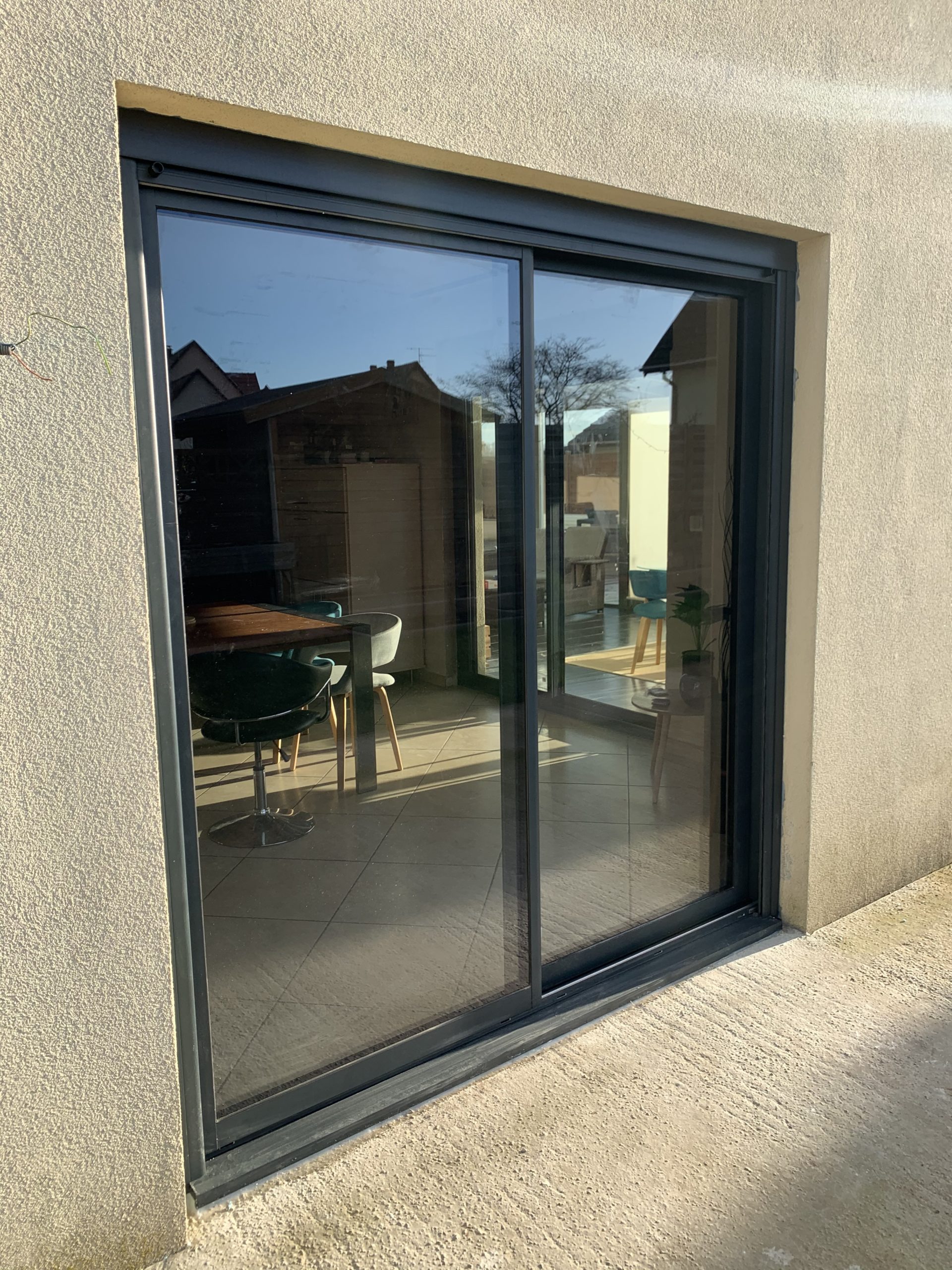 Coulissant aluminium Niederhergheim