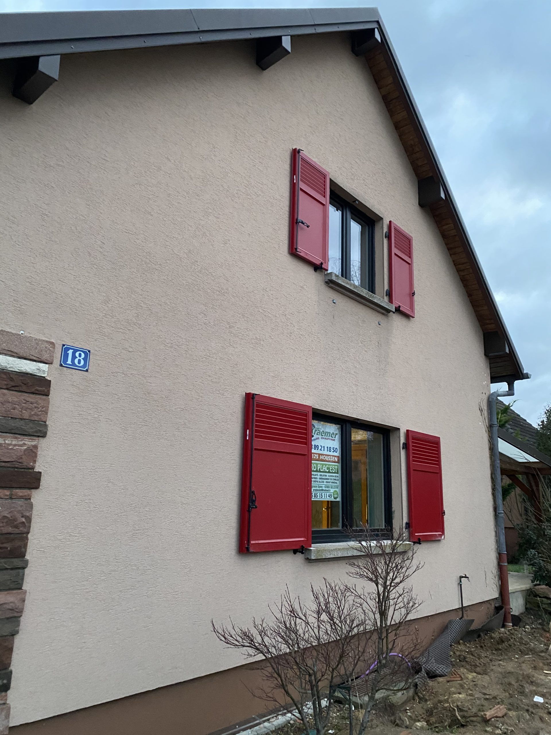 Volet battant aluminium bennwihr